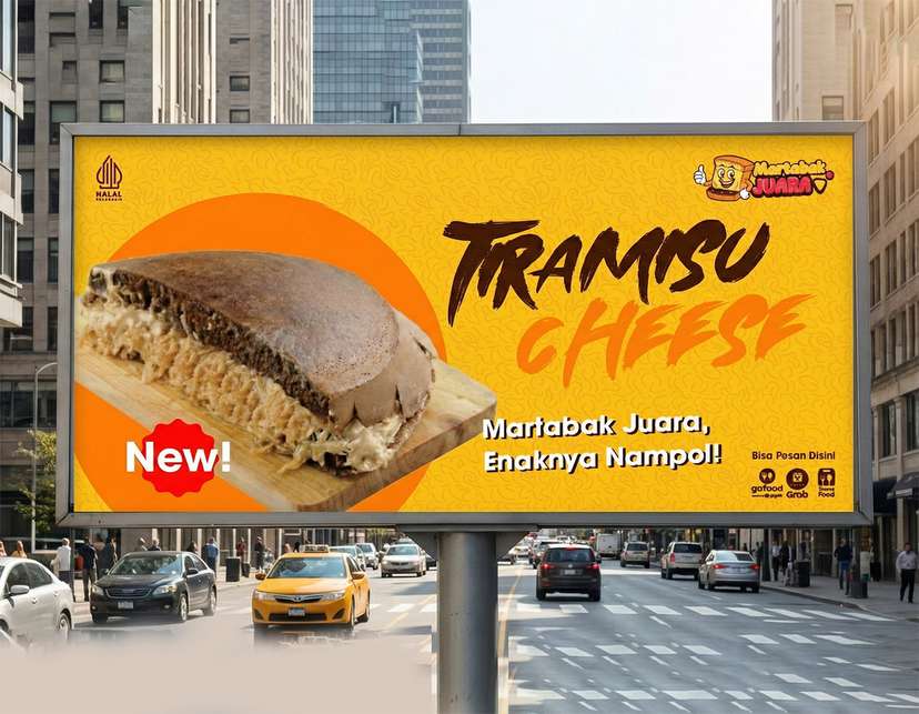 Baliho Promo Rasa Baru Jualan Martabak - Image 1